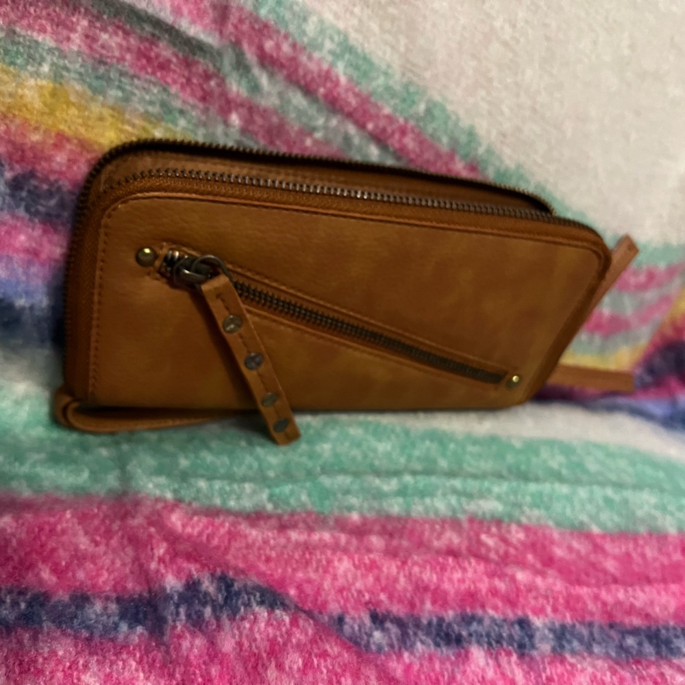 Free People Brown Wallet